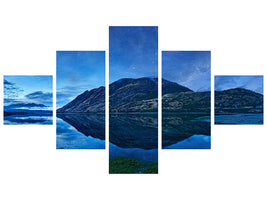 5-piece-canvas-print-lake-hawea
