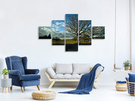 5-piece-canvas-print-loch-lomond