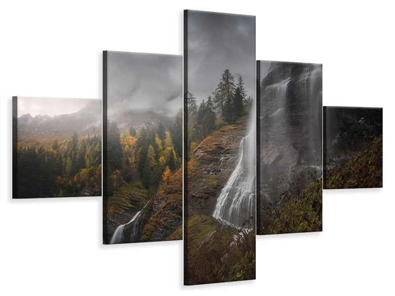 5-piece-canvas-print-long-way-to-ainor