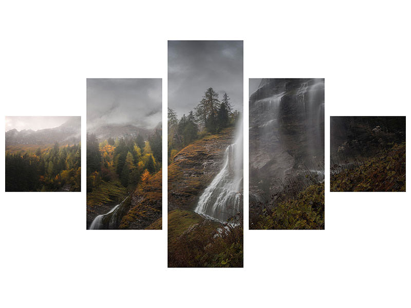 5-piece-canvas-print-long-way-to-ainor