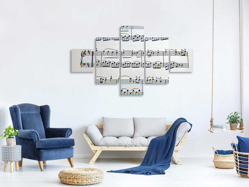 5-piece-canvas-print-music-notes