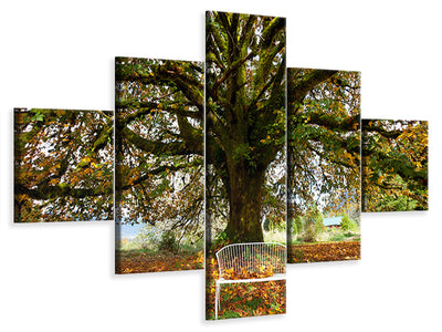 5-piece-canvas-print-my-favorite-tree