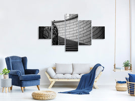 5-piece-canvas-print-noble-stairs