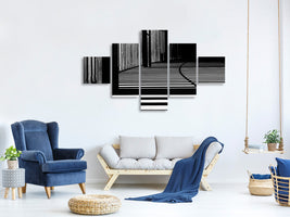 5-piece-canvas-print-streaks-of-light