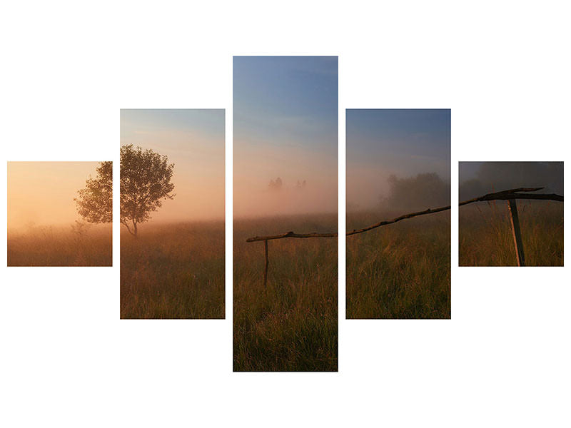 5-piece-canvas-print-the-summer-field