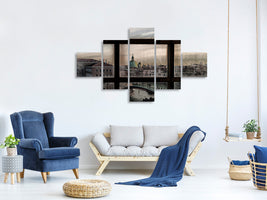 5-piece-canvas-print-venice-window