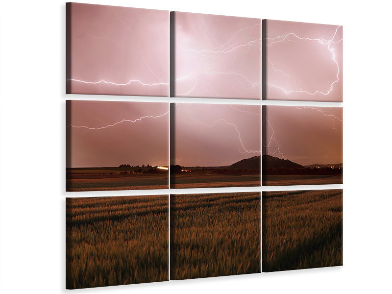9-piece-canvas-print-lightshow