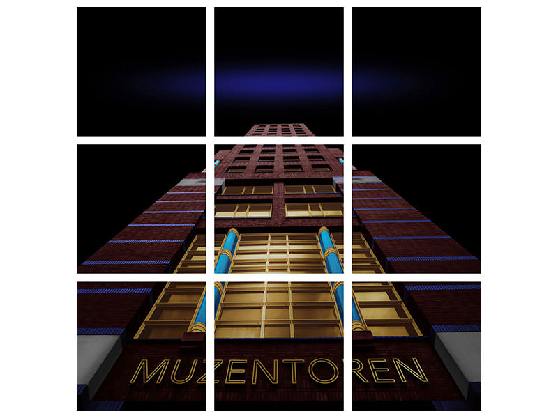 9-piece-canvas-print-muzentoren