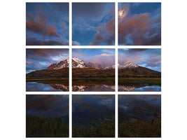 9-piece-canvas-print-patagonia-dance-of-the-clouds