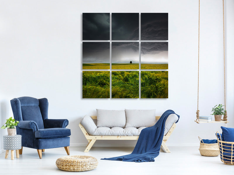 9-piece-canvas-print-sommergewitter
