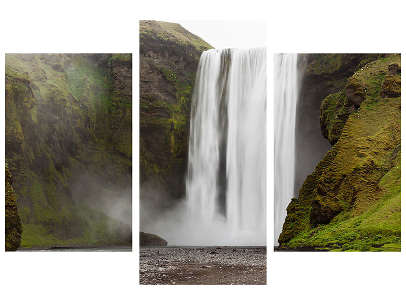 modern-3-piece-canvas-print-skogafoss