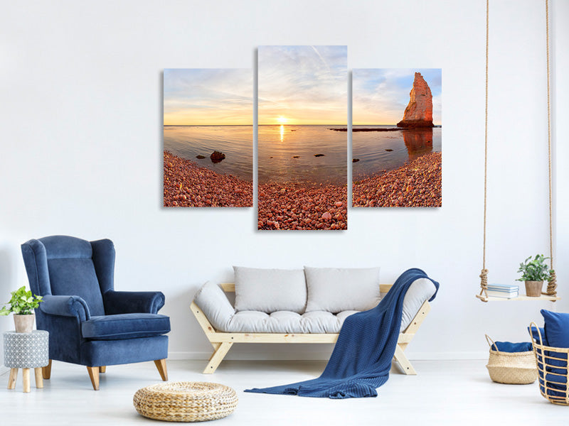 modern-3-piece-canvas-print-sunset-in-atretat