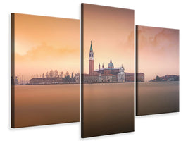 modern-3-piece-canvas-print-venice-pink-sunrise