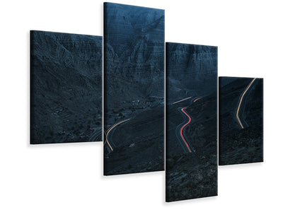 modern-4-piece-canvas-print-a-to-b
