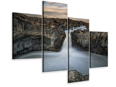 modern-4-piece-canvas-print-aldeyjarfoss-waterfall-north-iceland