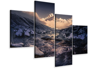 modern-4-piece-canvas-print-ama-dablam