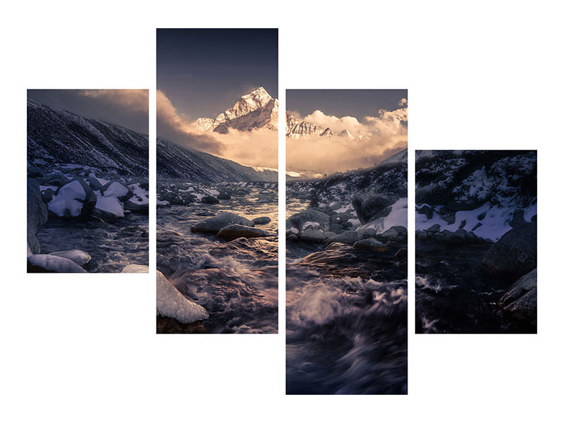 modern-4-piece-canvas-print-ama-dablam