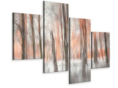 modern-4-piece-canvas-print-evening-light