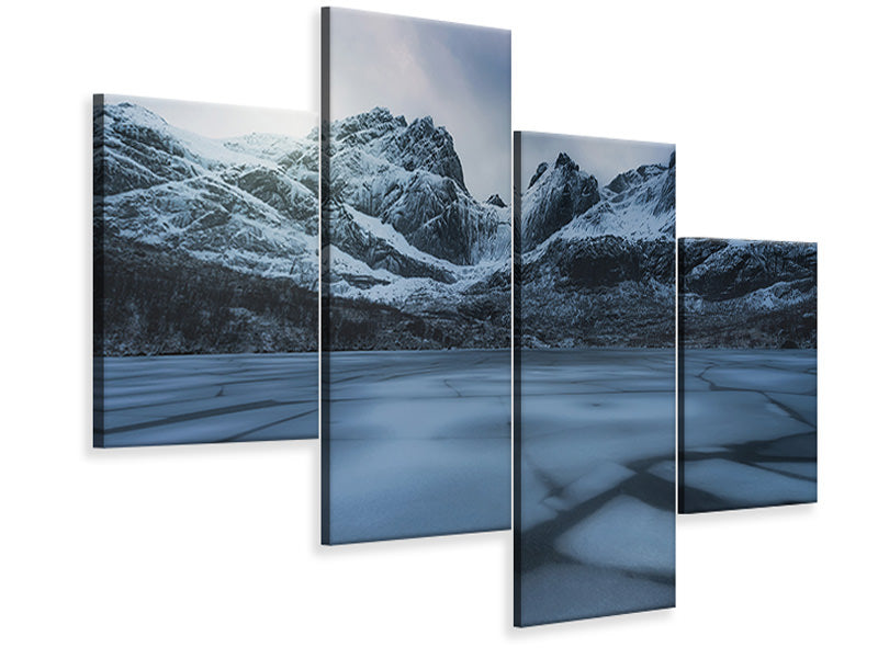 modern-4-piece-canvas-print-ice-craking