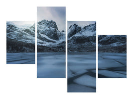 modern-4-piece-canvas-print-ice-craking