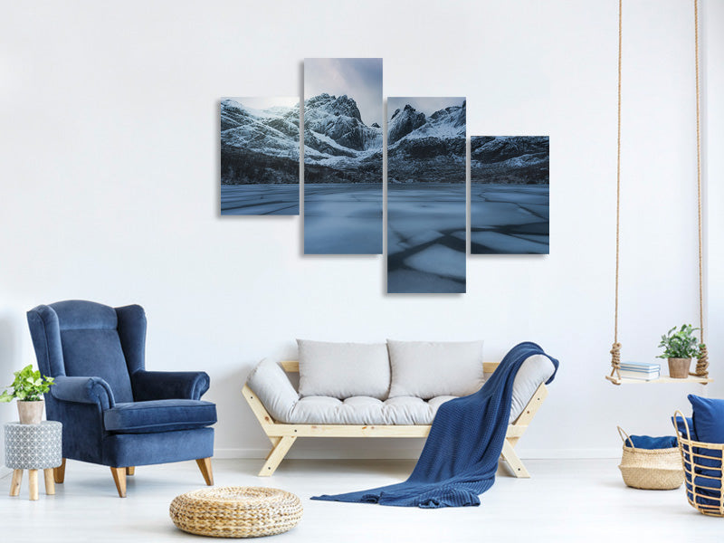 modern-4-piece-canvas-print-ice-craking