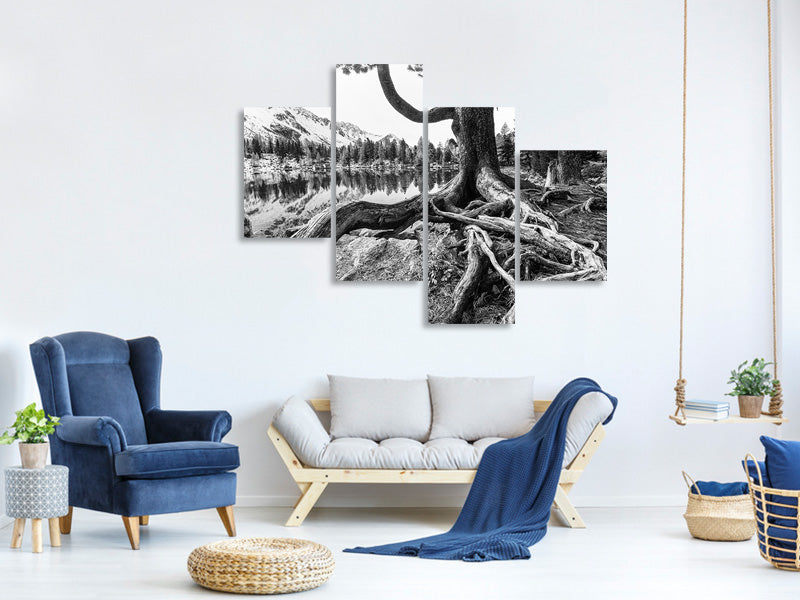 modern-4-piece-canvas-print-old-tree