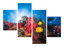modern-4-piece-canvas-print-reef-life
