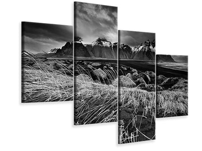 modern-4-piece-canvas-print-stokksnes-dunes-and-mountains