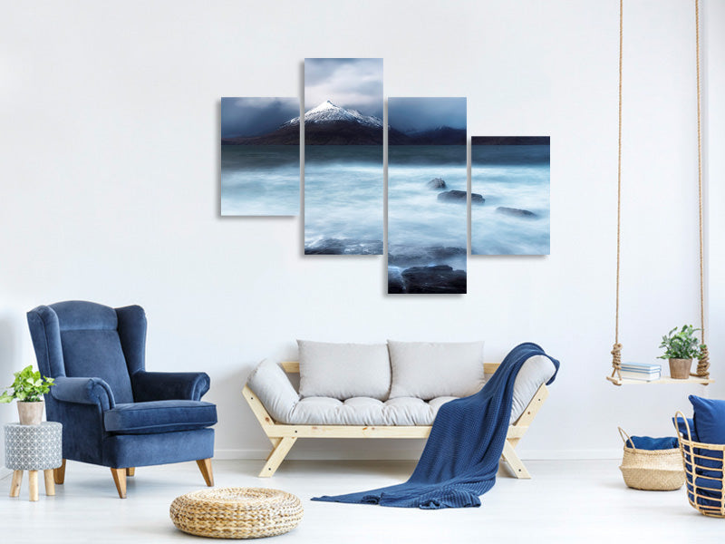 modern-4-piece-canvas-print-stormy-elgol