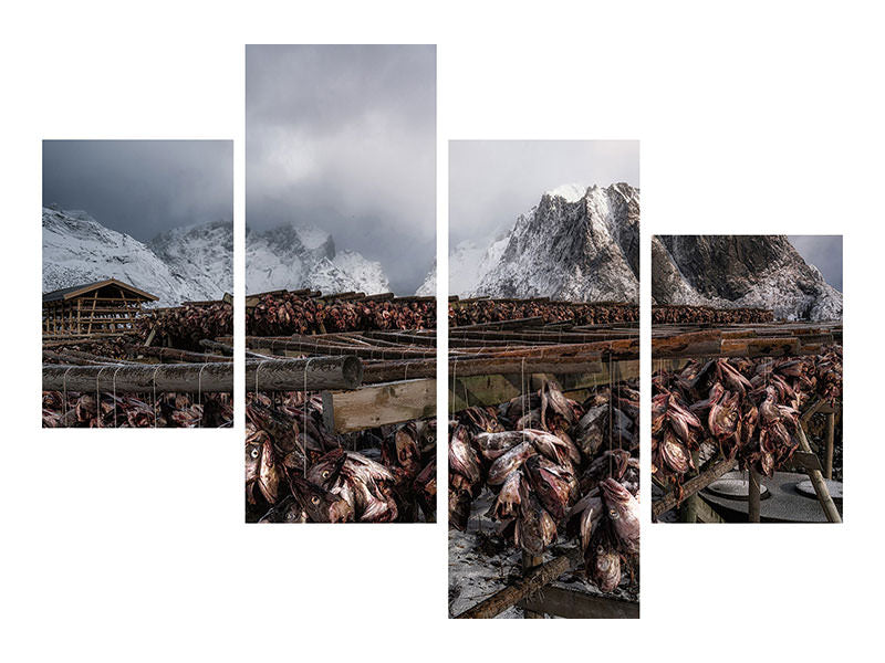modern-4-piece-canvas-print-taste-of-norway