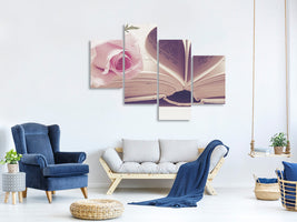 modern-4-piece-canvas-print-the-book-of-love