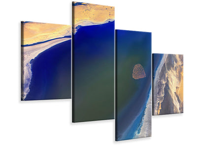 modern-4-piece-canvas-print-the-heart