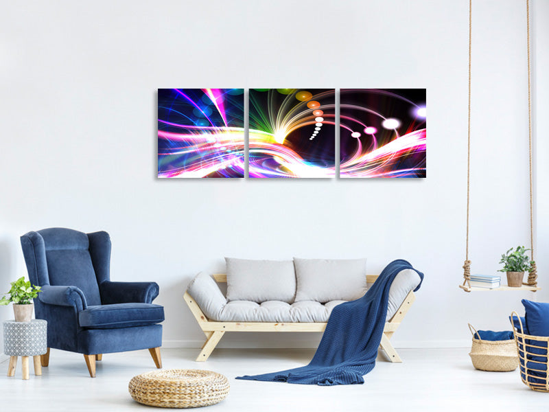 panoramic-3-piece-canvas-print-abstract-light-reflections