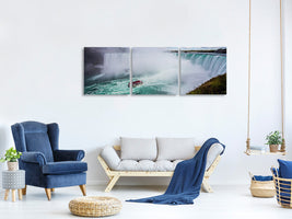 panoramic-3-piece-canvas-print-action-at-the-waterfall