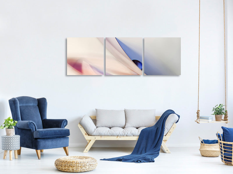 panoramic-3-piece-canvas-print-the-blue-drop-ii