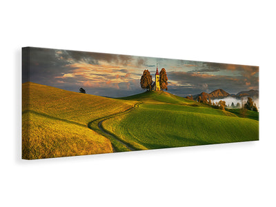 panoramic-canvas-print-evening-light-ii