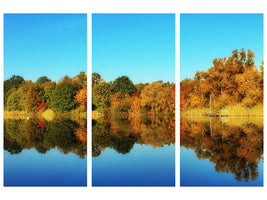 3-piece-canvas-print-autumn-reflections