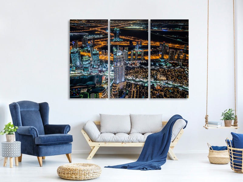 3-piece-canvas-print-dubai-night