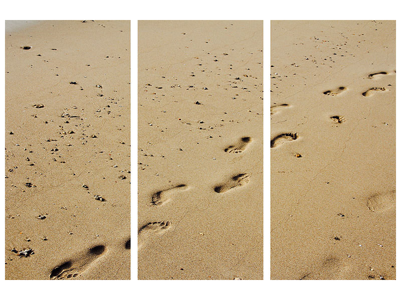 3-piece-canvas-print-footprints-in-the-sand