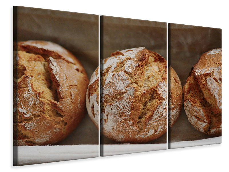 3-piece-canvas-print-fresh-rye-bread-rolls