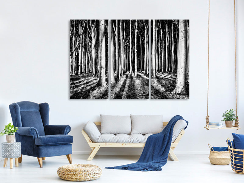 3-piece-canvas-print-ghost-forest