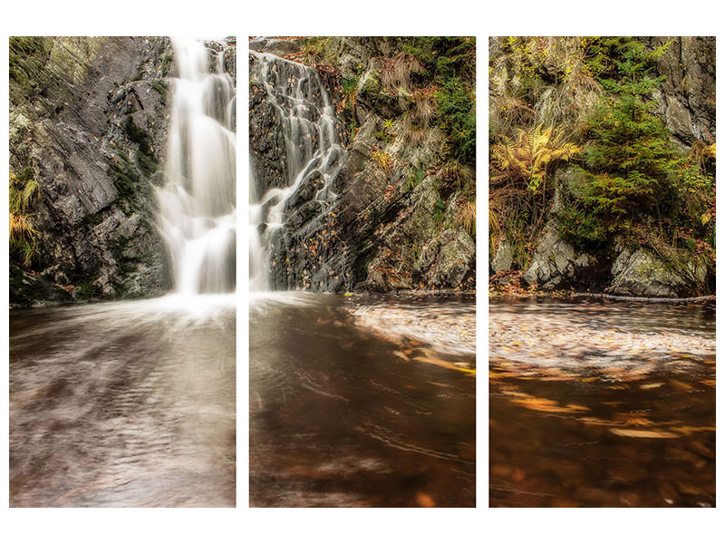 3-piece-canvas-print-nice-view-of-the-waterfall