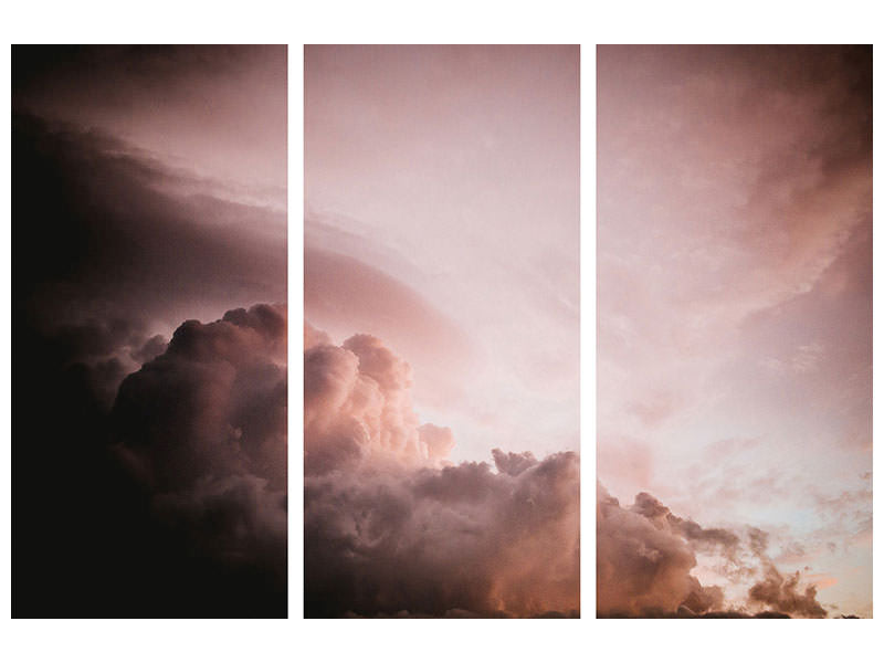 3-piece-canvas-print-pink-clouds