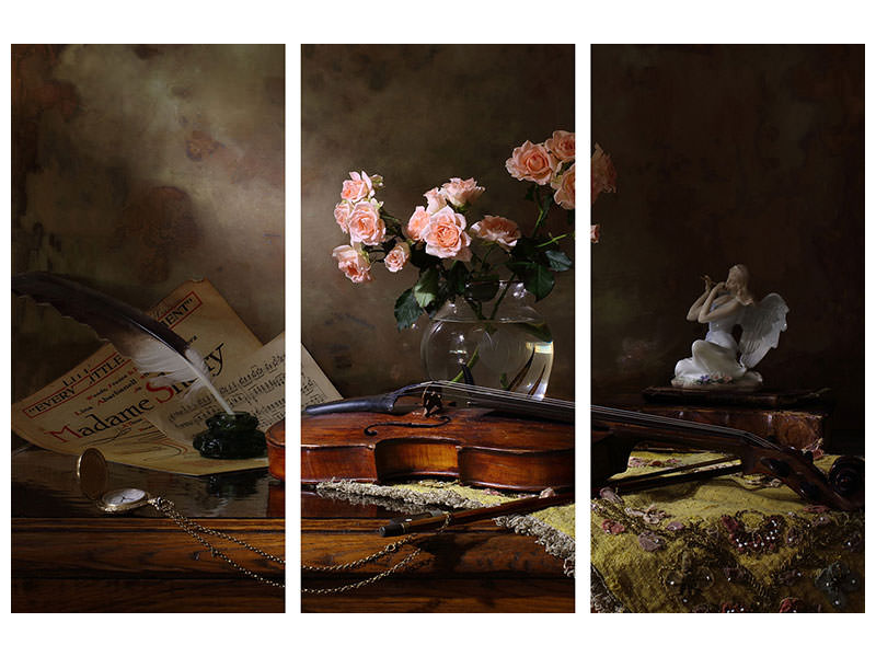 3-piece-canvas-print-still-life-with-violin-and-roses