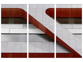 3-piece-canvas-print-the-red-line