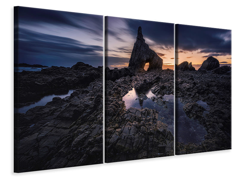 3-piece-canvas-print-waiting-the-sun