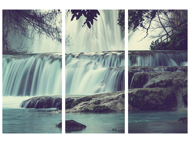3-piece-canvas-print-waterfall-mexico