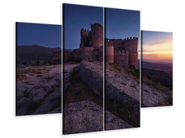 4-piece-canvas-print-aunqueospese-castle