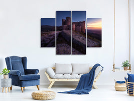 4-piece-canvas-print-aunqueospese-castle