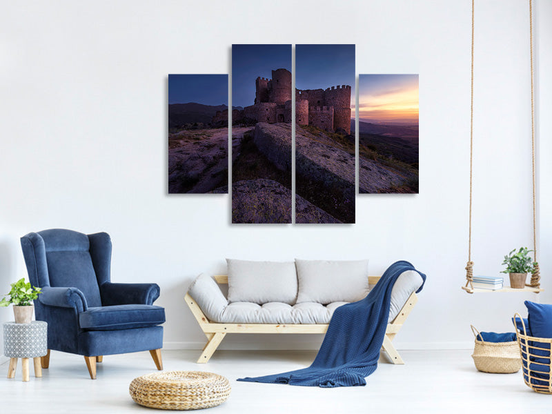4-piece-canvas-print-aunqueospese-castle